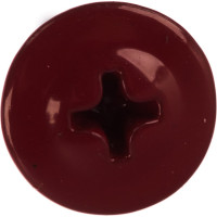 Прессшайба Качественный КРЕПЕЖ 4.2х19 мм, красный рубин RAL 3003, сверло, 250 шт 0300251 КЧ