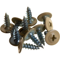 Прессшайба Качественный КРЕПЕЖ 4.2х13 мм, слоновая кость RAL 1014, острая, 300 шт 0200259 КЧ