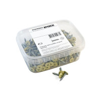 Прессшайба Качественный КРЕПЕЖ 4.2х13 мм, слоновая кость RAL 1014, острая, 300 шт 0200259 КЧ