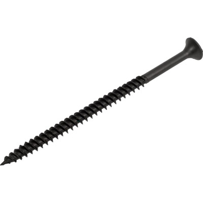 Саморез Качественный КРЕПЕЖ 4.2x70 мм, потай, частая резьба, оксид, 220 шт 0500407 КЧ