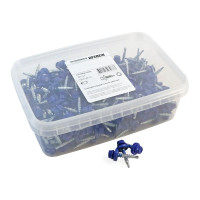 Кровельный саморез Качественный КРЕПЕЖ синий RAL 5005, 4.8х29 мм, 290 шт 1000149 КЧ