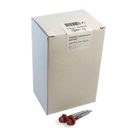 Кровельный саморез крепежная техника красно-коричневый RAL 3011, 4.8х51 мм, 150 шт 420322 БК