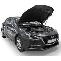 Газовые упоры капота АвтоУпор для Mazda 3 BM 2013-2018/6 GJ 2012-2018 2018-н.в., 2 шт., UMA6012