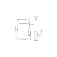 Смеситель для кухни WasserKRAFT Neime 1907