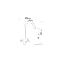 Смеситель для кухни WasserKRAFT Weser 7847