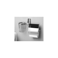 Держатель туалетной бумаги и освежителя WasserKraft Лайне (Leine) K-5059
