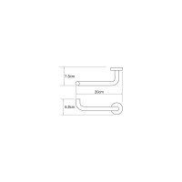 Держатель туалетной бумаги WasserKraft Рейн (Rhein) K-6296