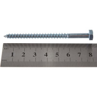 Шуруп глухарь с шестигранной головкой Метизный двор 6,0x80, 100 шт. 4607159063779