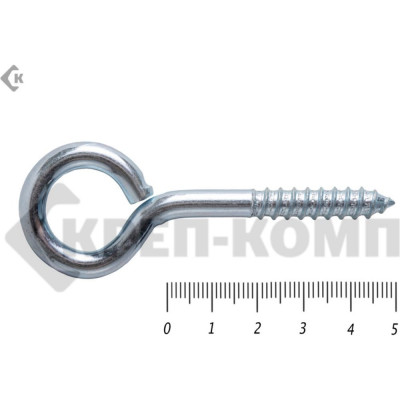 Шуруп с кольцом КРЕП-КОМП 8х50 5шт шк850мф