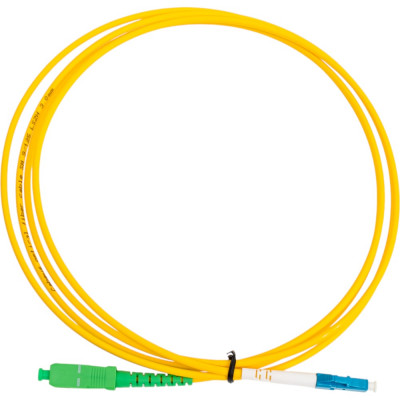 Оптический шнур Cabeus simplex sc/apc-lc/upc 9/125 sm 2м lszh FOP(s)-9-SC/APC-LC/UPC-2m