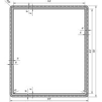 Зеркало Dreja eco Tiny LED 60 99.9024
