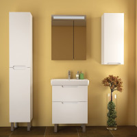 Тумба Dreja eco Q Plus 70, белая 99.0005