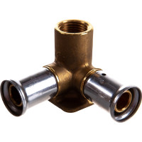 Водорозетка Henco пресс-В 20х1/2'х20 трехплоскостная 3P-200420