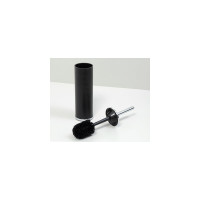 Щетка для унитаза WasserKRAFT K-1027BLACK напольная K-1027B
