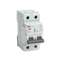 Автоматический выключатель EKF AV-6 DC 2P 40A 6kA AVERES mcb6-DC-2-40C-av
