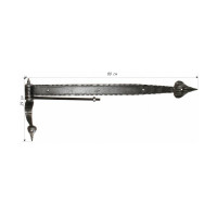 Дверная кованая петля Covali 80 см MS-84