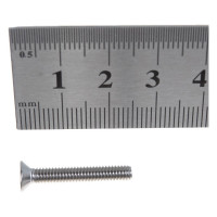 Потайной винт КРЕП-КОМП нержавейка, DIN965 А2 4х25 500шт впн425