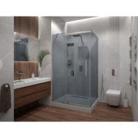 Душевое ограждение Erlit Comfort 1200x900x2000, тонированный ER10112H-C4