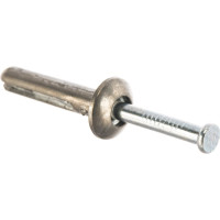 Забиваемый металлический дюбель-гвоздь VIPкрепеж 6.3х25, 4 шт 21808 VIP