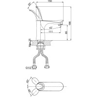 Смеситель для раковины D&K DA1032156