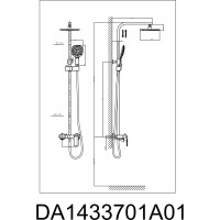 Душевая система DQ DA1433701A01