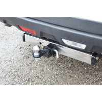 Фаркоп PT Group ТСУ со съемным квадратом, с нержавеющей накладкой, Nissan X-Trail 2007-2013 г.в. 08101502