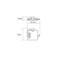 Держатель туалетной бумаги WasserKraft Диль (Dill) K-3925