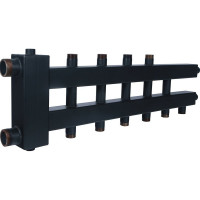 Коллектор дублер с гидроразделителем ROMMER на 3+2+1 контура RDG-0018-024036 RG008U48TCBFLD