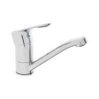 Смеситель для раковины RAIN Гранат низкий излив 13 см, керамический картридж 35 мм, латунь, хром 561-324