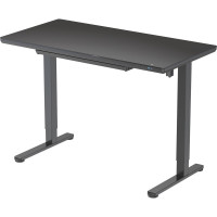 Стол для компьютера Cactus столешница стекло, черный, каркас черный CS-EGD-BBK 1563309