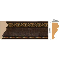 Молдинг Decomaster ДМ 60x22x2400 мм 161-1