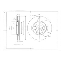 Диск тормозной BR3007S Avantech 1738115
