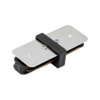 Коннектор для трековых систем DesignLed черный CN2-BL-I
