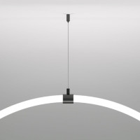 Подвесной трос Elektrostandard для круглого гибкого неона full light (2м) черный a063441