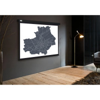 Настенно-потолочный рулонный экран CACTUS 152x203 см Wallscreen CS-PSW-152x203-BK 4:3 черный 1678315
