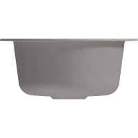 Мойкa MIXLINE ML-GM13 круглая, серая 310, 495 мм, глубина чаши 200 мм newх 551892