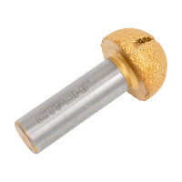 Фреза алмазная профильная галтельная СТФ-9902 24х14х12 мм Strong стф-99021201