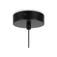 Подвесной светильник MAYTONI basic form 1хe14x40w металл матовый черный MOD321PL-01B1