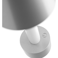 Аккумуляторный светильник MAYTONI tet-a-tet led 3w металл серебро MOD104TL-3AGR3K