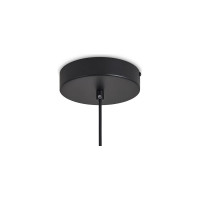 Подвесной светильник Freya Sabi Черный Металл FR6131PL-L24B