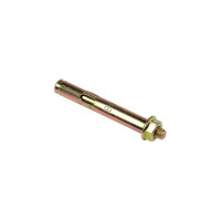 Анкерный болт с гайкой EKF М10x75 50 шт. в упак. abgm10x75