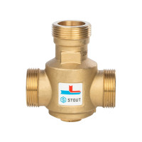 Термостатический смесительный клапан STOUT 1 1/4  70°С SVM-0030-325508 RG008Q0C9E1ICN