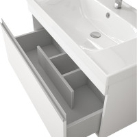 Тумба Dreja eco Grace 90, белый лак, 1 ящик 99.0903