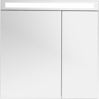 Зеркальный шкаф Dreja Rus MAX 80 с LED-освещением, дуб кантри ЛДСП 77.9010D