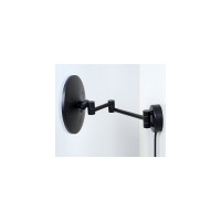 Зеркало WasserKRAFT с LED-подсветкой, 3-х кратным увеличением K-1004BLACK