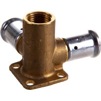 Водорозетка Henco пресс-В 20х1/2'х20 трехплоскостная 3P-200420