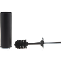 Щетка для унитаза WasserKRAFT K-1027BLACK напольная K-1027B