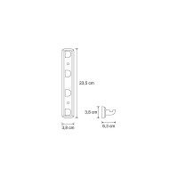 Кронштейн настенный WasserKRAFT Kammel K-8374WHITE