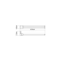 Держатель полотенец двойной WasserKRAFT Leine K-5031WHITE