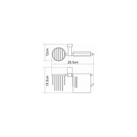 Держатель туалетной бумаги и освежителя WasserKRAFT Leine K-5059WHITE